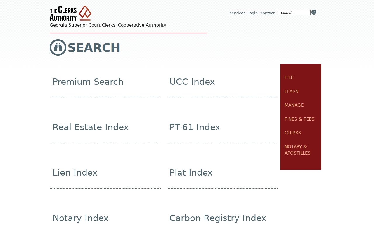 Official Georgia deed search choices for Chamblee neighbor parcels