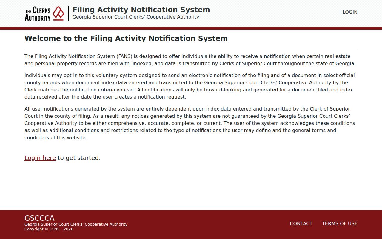 Georgia filing alerts used with Chamblee neighbor property records